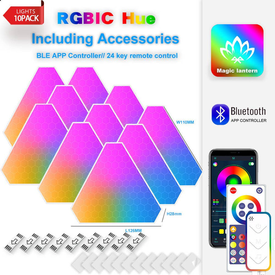 اضاءة مثلثات