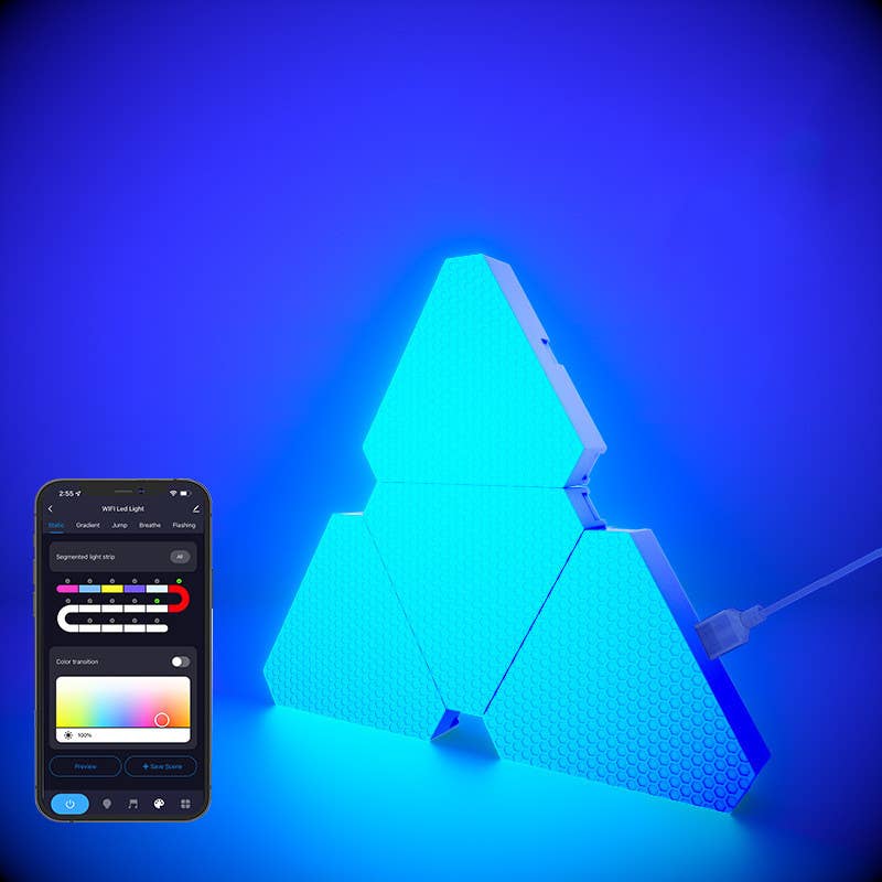 اضاءة مثلثات