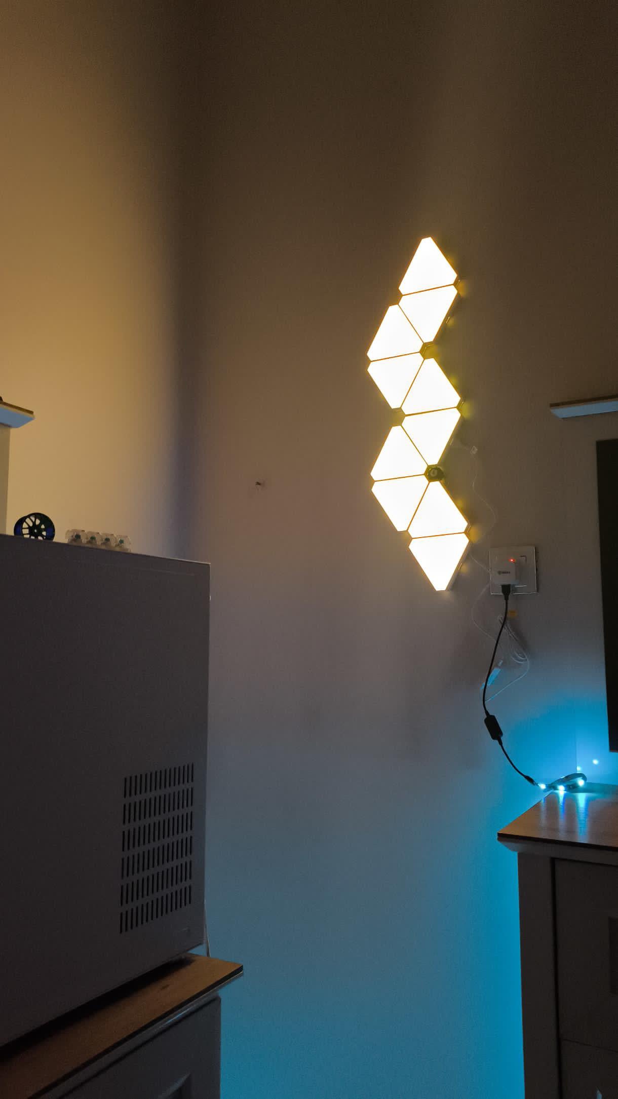 اضاءة مثلثات